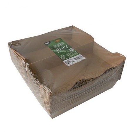 Pudełko Hot-Dog 22x10,5x7,5cm PURE biodegradowalne op. 25 sztuk