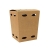 Pudełko KURCZAK BOX mały 105x105x150mm PURE biodegradowalne op. 50 sztuk