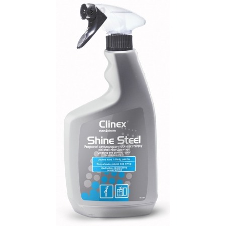 CLINEX Shine Steel - Pielęgnacja stali nierdzewnej matowej i błyszczącej 650 ml