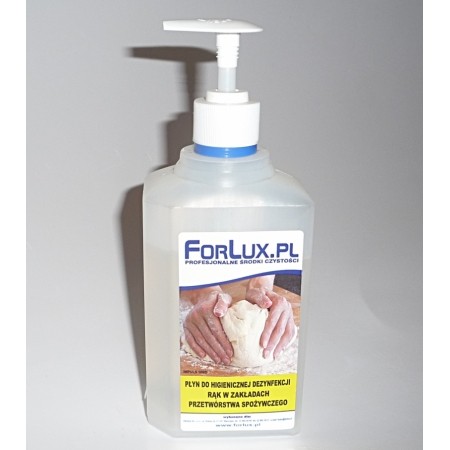 Preparat do higienicznej dezynfekcji rąk 500ml (0,35KG) FORLUX RDS