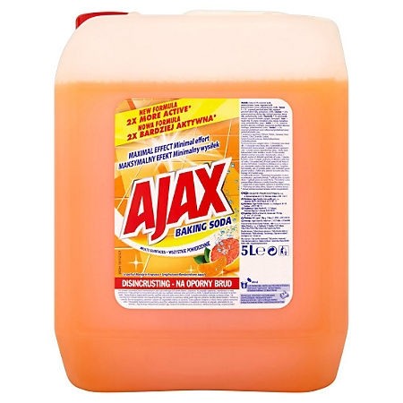 Ajax 5 litrów Baking Soda Grejpfrutowo - Mandarynkowy